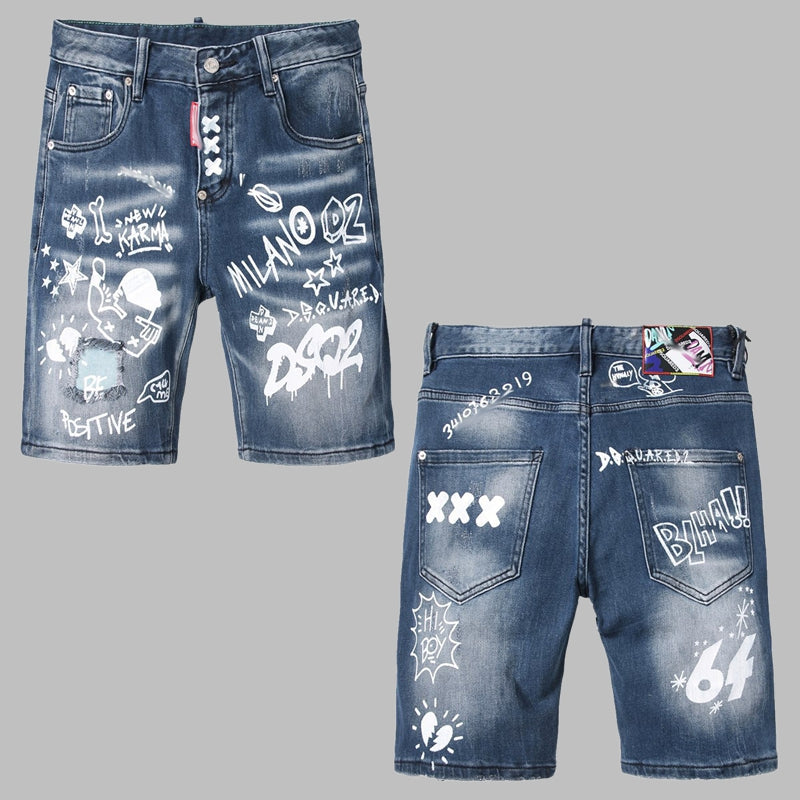 DSQ2 New Men's Shorts Jeans